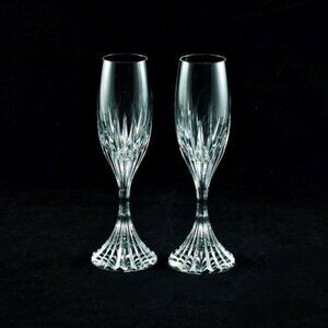 Baccarat Champagne Flutes Massena Vintage